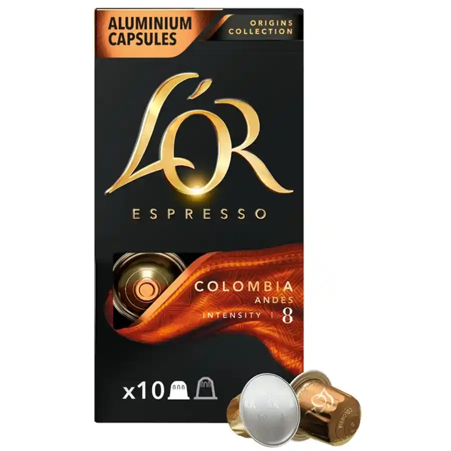 Lor Καφές Espresso Colombia Andes Σε Κάψουλες 10τεμ. 52γρ.