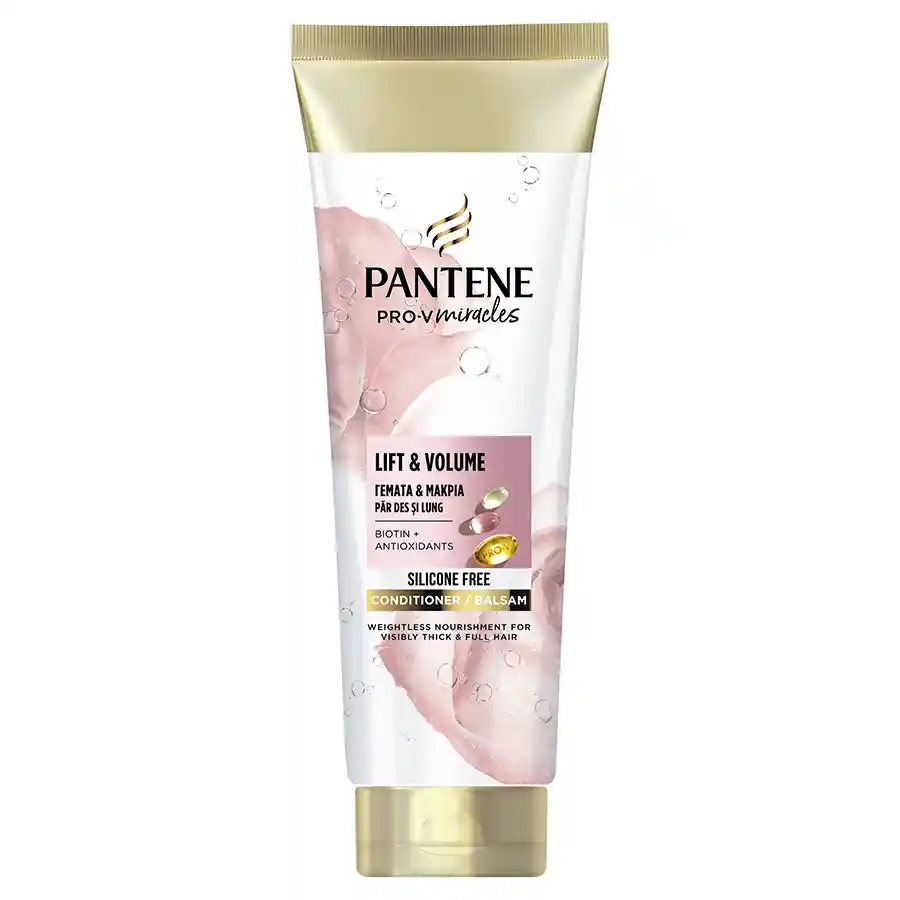 Pantene Pro-V Miracles Conditioner Rose Water Lift & Volume 160ml.