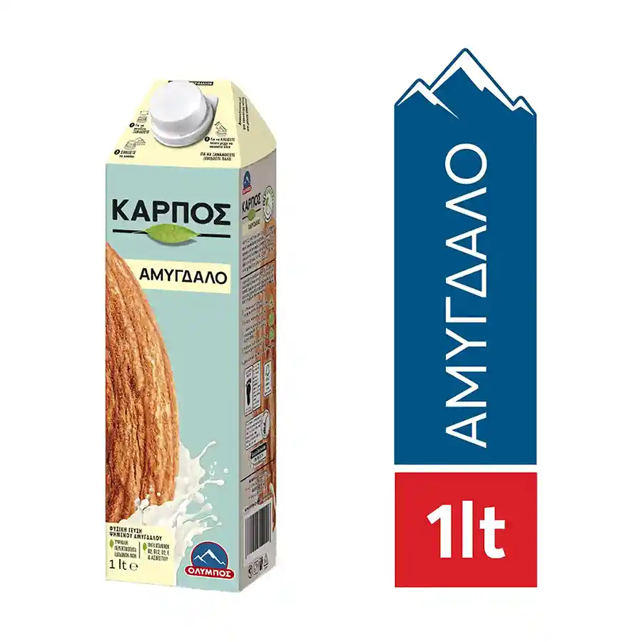Όλυμπος Ρόφημα Καρπός Αμυγδάλου Χωρίς Γλουτένη 1lt.