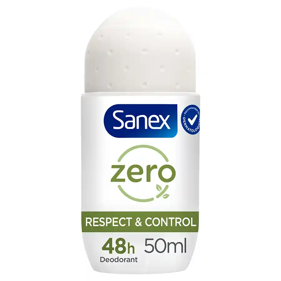 Sanex Zero% Αποσμητικό Roll-On Respect & Control 50ml.