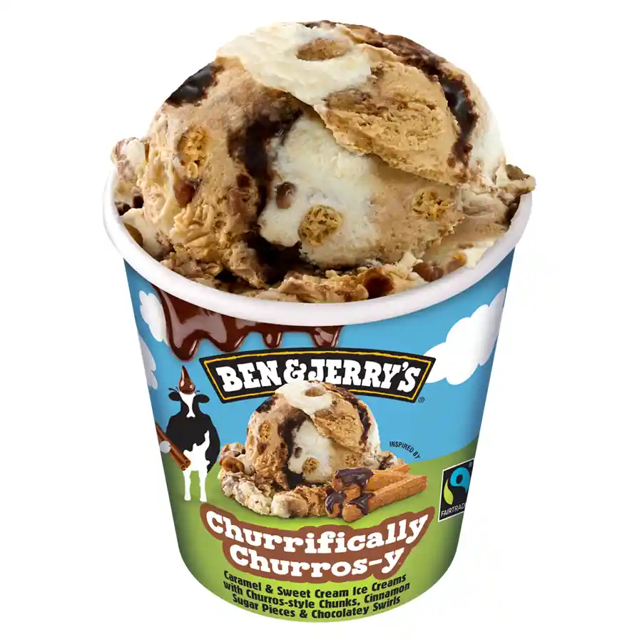 Ben & Jerrys Παγωτό Churros 360γρ. /465ml.