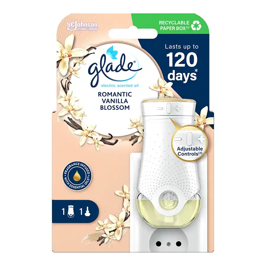 Glade Αρωματικό Χώρου Ηλεκτρική Συσκευή Romantic Vanilla Blossom 20ml.