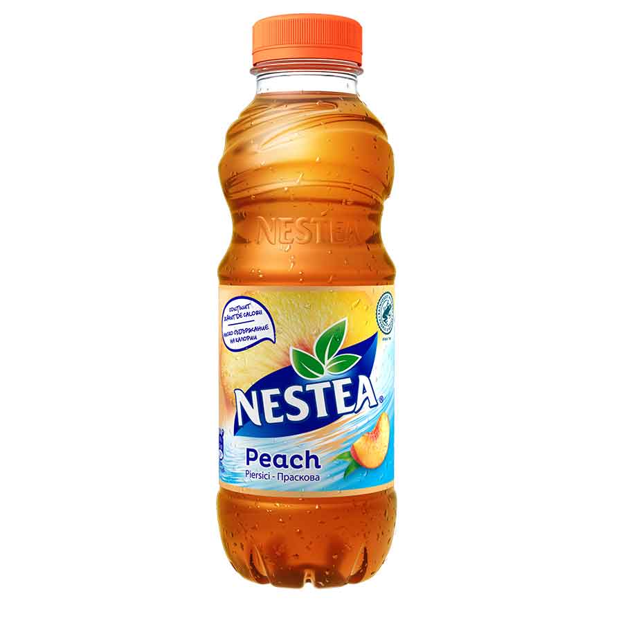 Nestea Μαύρο Τσάι Με Γεύση Ροδάκινο 500ml.
