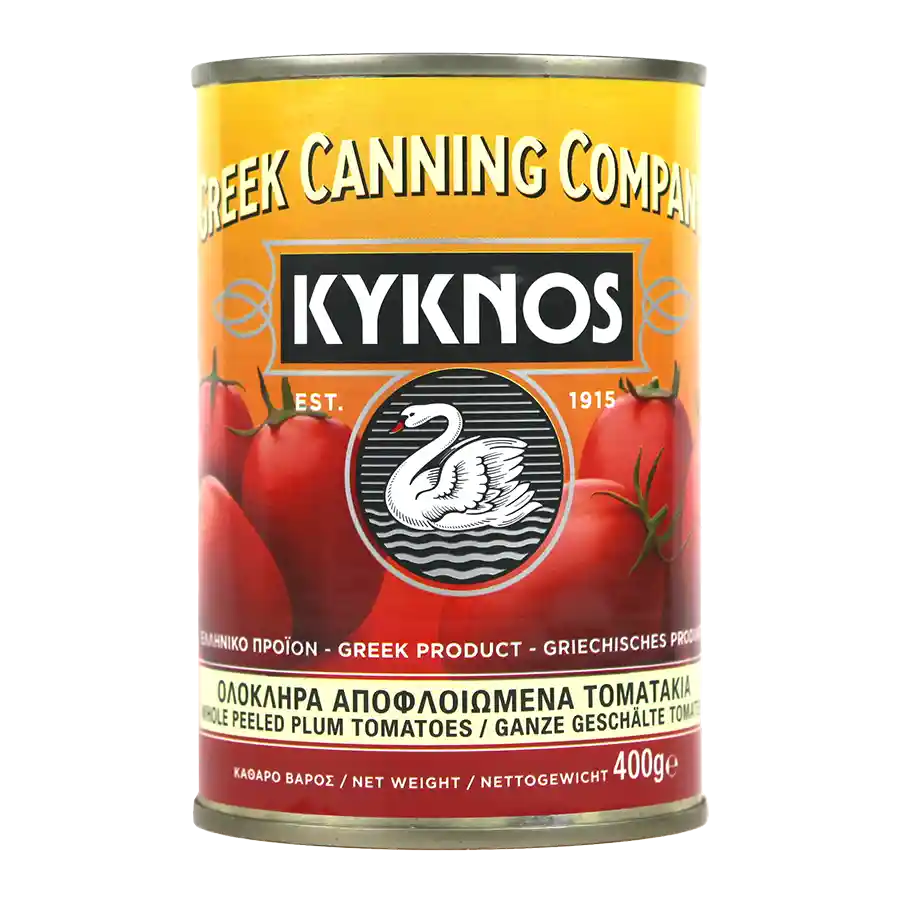 Κύκνος Τοματάκι Αποφλοιωμένο 400γρ.