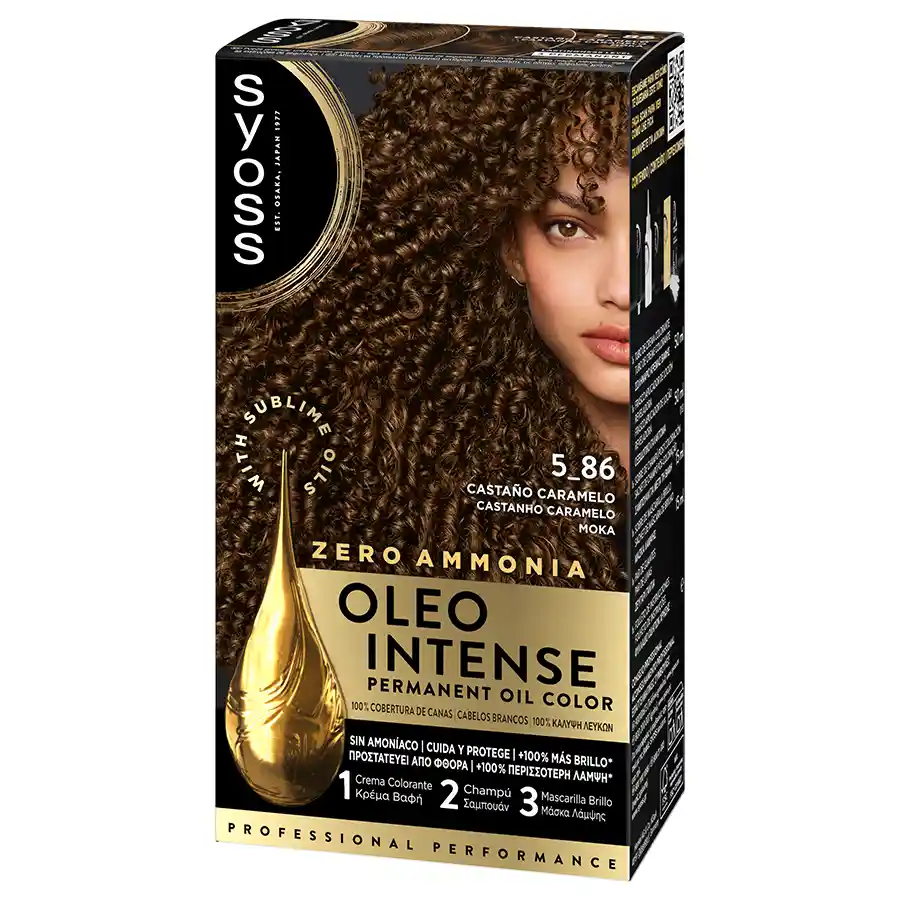 Syoss Βαφή Μαλλιών Oleo Intense No5-86 Μόκα
