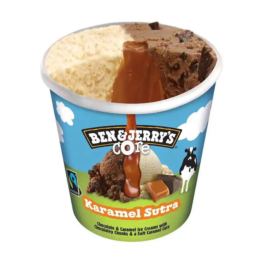 Ben & Jerrys Παγωτό Caramel Sutra 422γρ. /465ml.