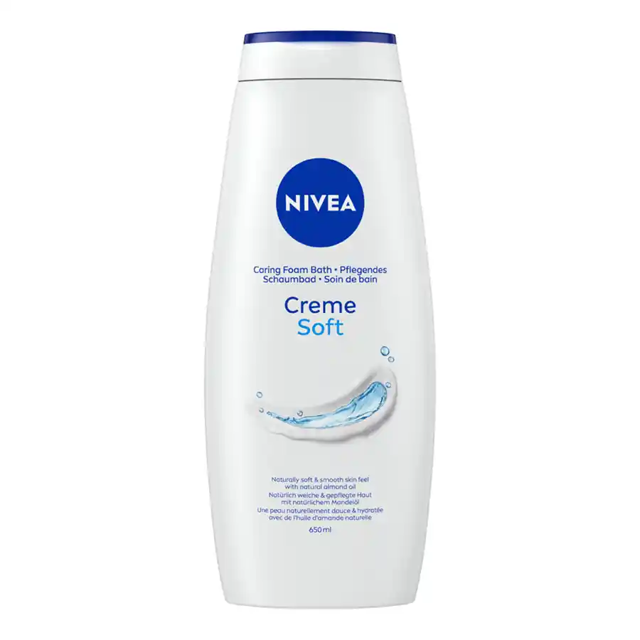 Nivea Creme Soft Αφρόλουτρο 650ml.