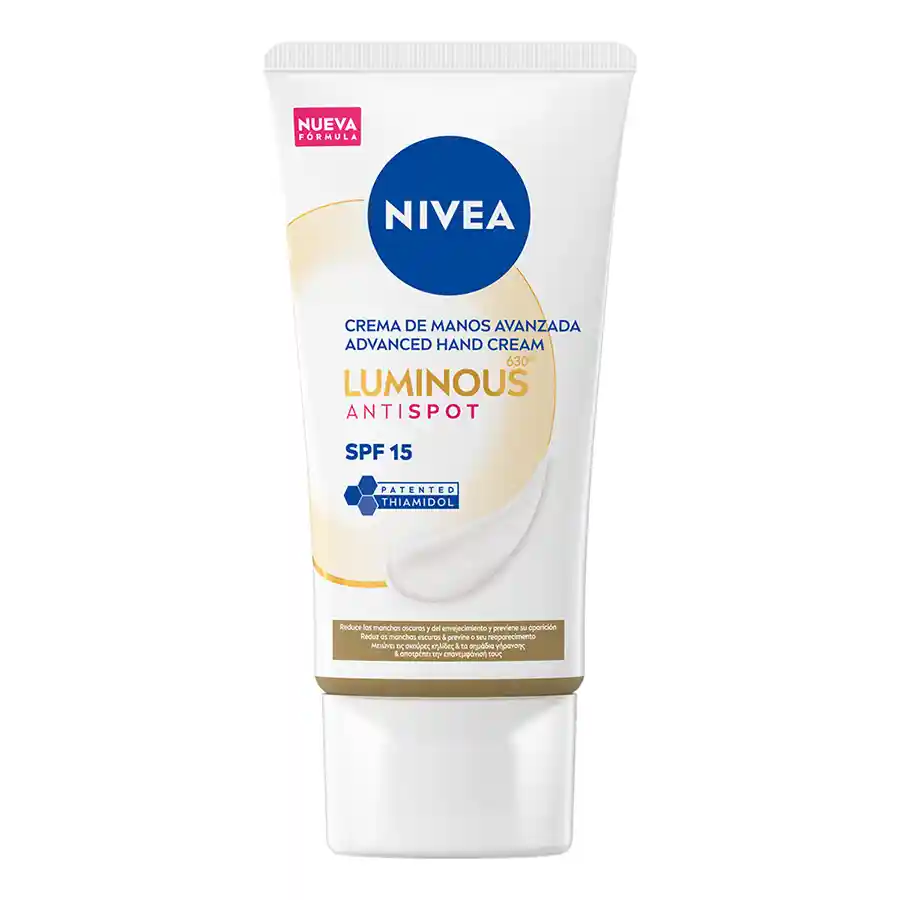 Nivea Luminous 630 Κρέμα Χεριών Κατά Των Κηλίδων Anti-Spot SPF15 50ml.