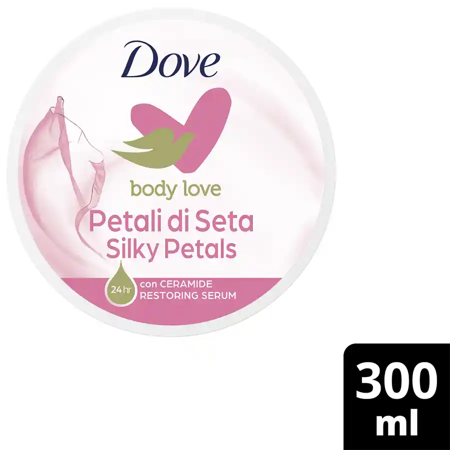 Dove Silky Petal Κρέμα Σώματος 300ml.