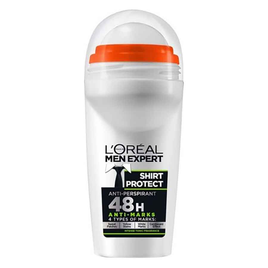 L'oreal Men Expert Αποσμητικό Roll-On Shirt Protect 50ml.