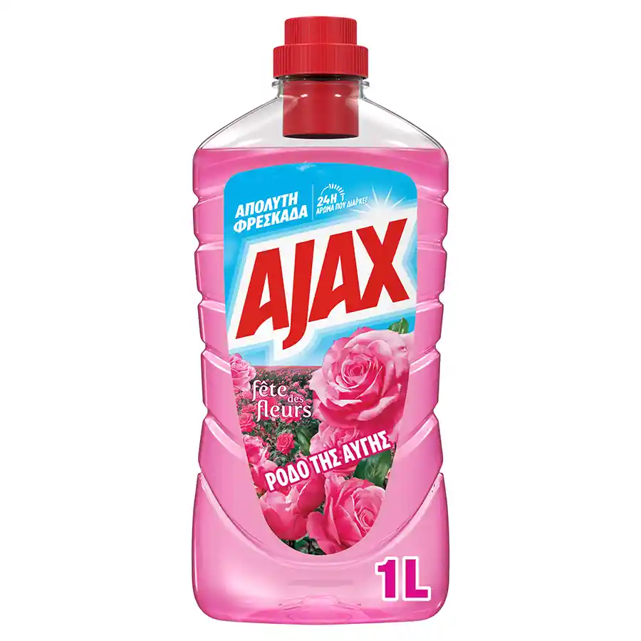 Ajax Fete De Fleur Υγρό Καθαριστικό Ρόδο Της Αυγής 1lt.