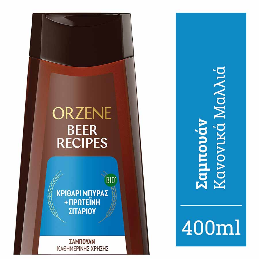 Orzene Σαμπουάν Wheat Protein Για Κανονικά Μαλλιά 400ml.