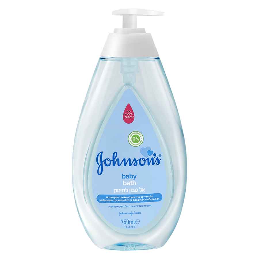 Johnson's Baby Blue Αφρόλουτρο Με Αντλία 750ml.