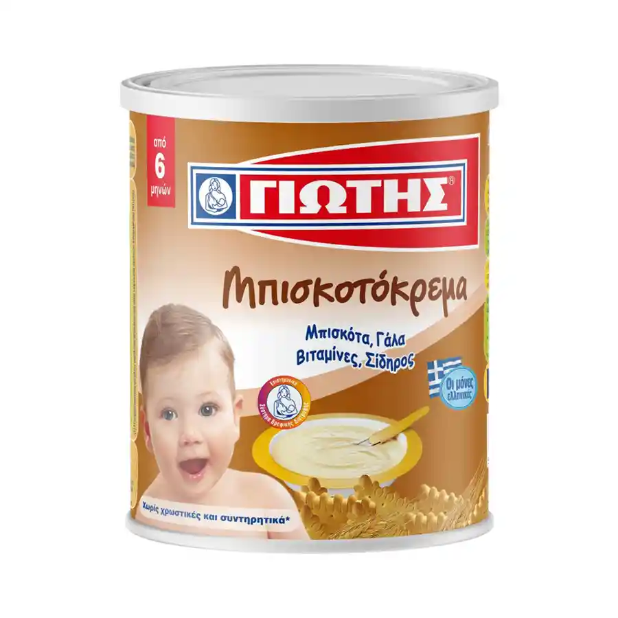 Γιώτης Μπισκοτόκρεμα 6+Μηνών 300γρ.