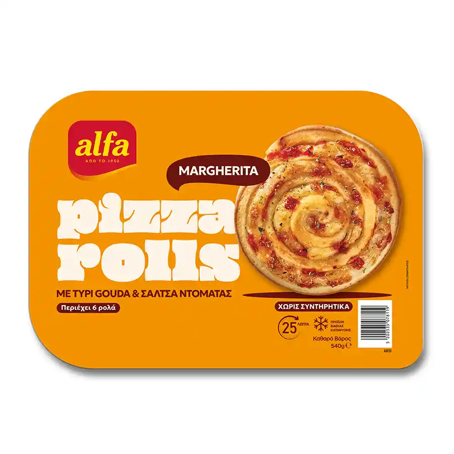 Alfa Pizza Rolls Margherita 540γρ.