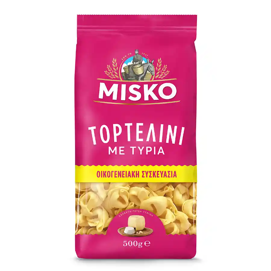 Misko Τορτελίνι Με Τυριά 500γρ.