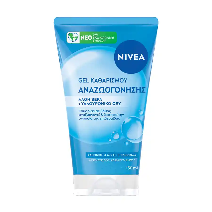 Nivea Visage Gel Καθαρισμού Προσώπου Για Κανονικές/ Μεικτές Επιδερμίδες 150ml.