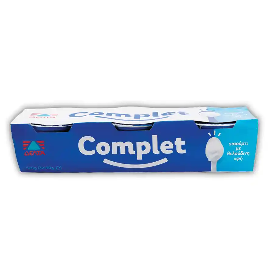 Δέλτα Complet Γιαούρτι 10% Λιπαρά 3x190γρ.