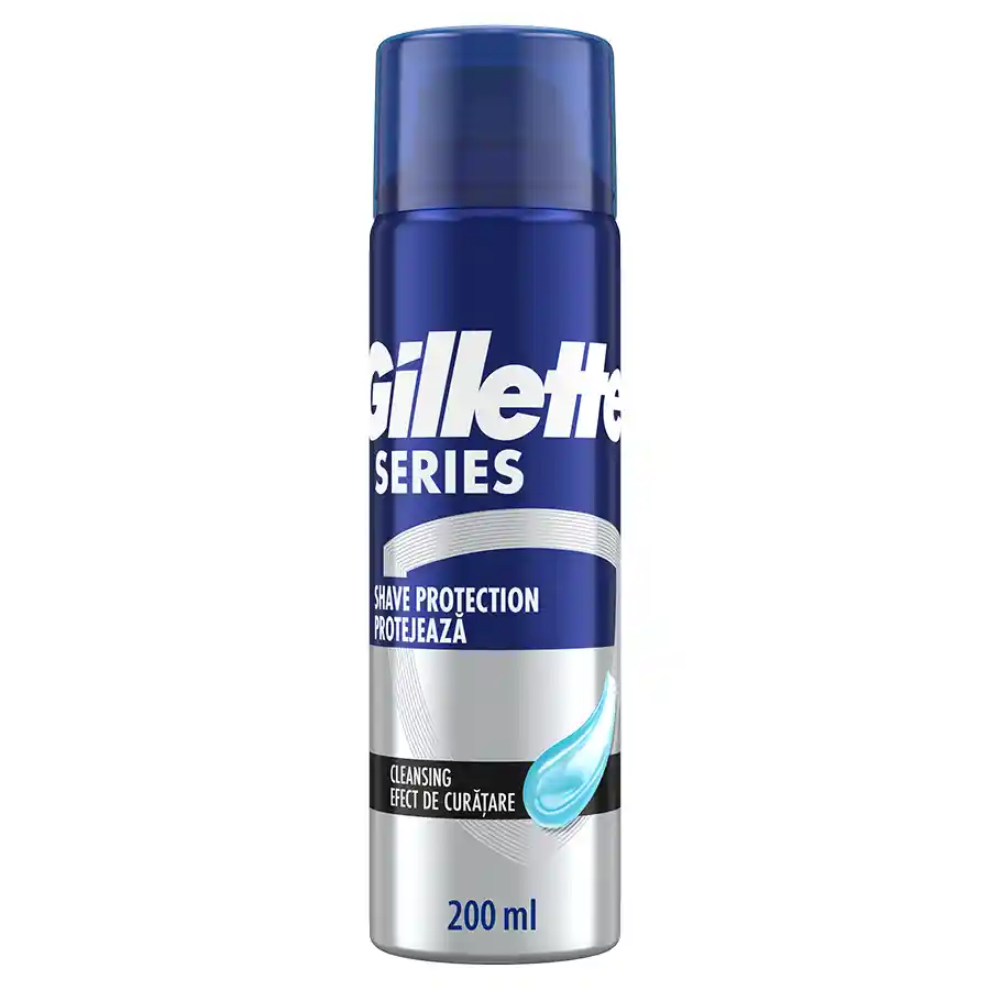 Gillette Series Cleansing Charcoal Gel Ξυρίσματος 200ml.