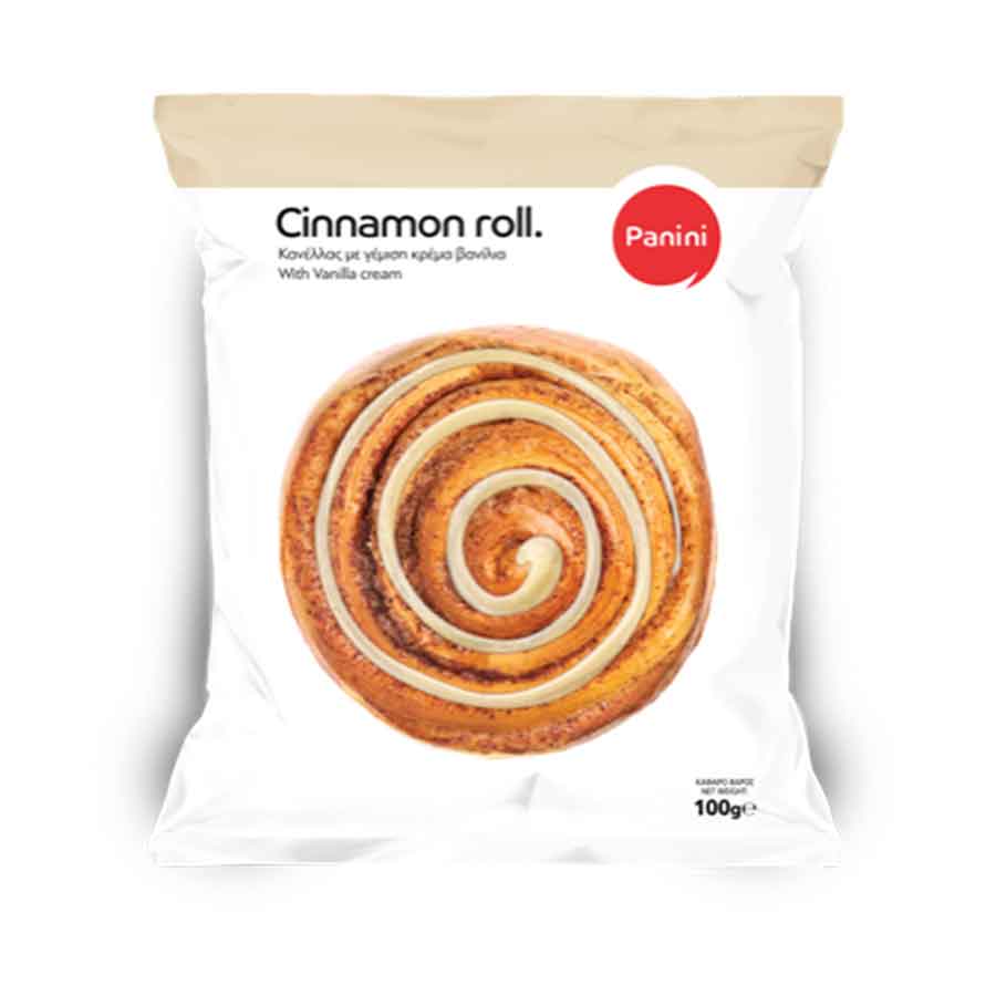 Panini Cinnamon Roll Με Κρέμα Βανίλια 100γρ.