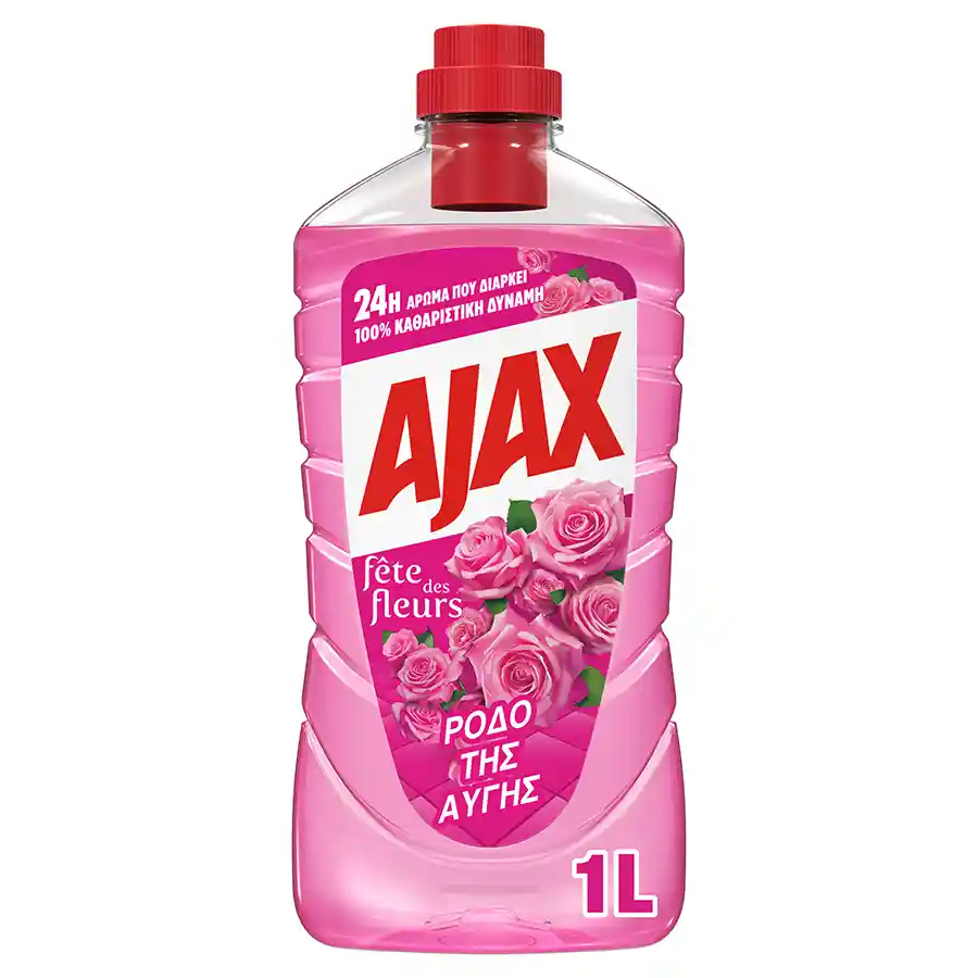 Ajax Fete De Fleur Υγρό Καθαριστικό Ρόδο Της Αυγής 1lt.