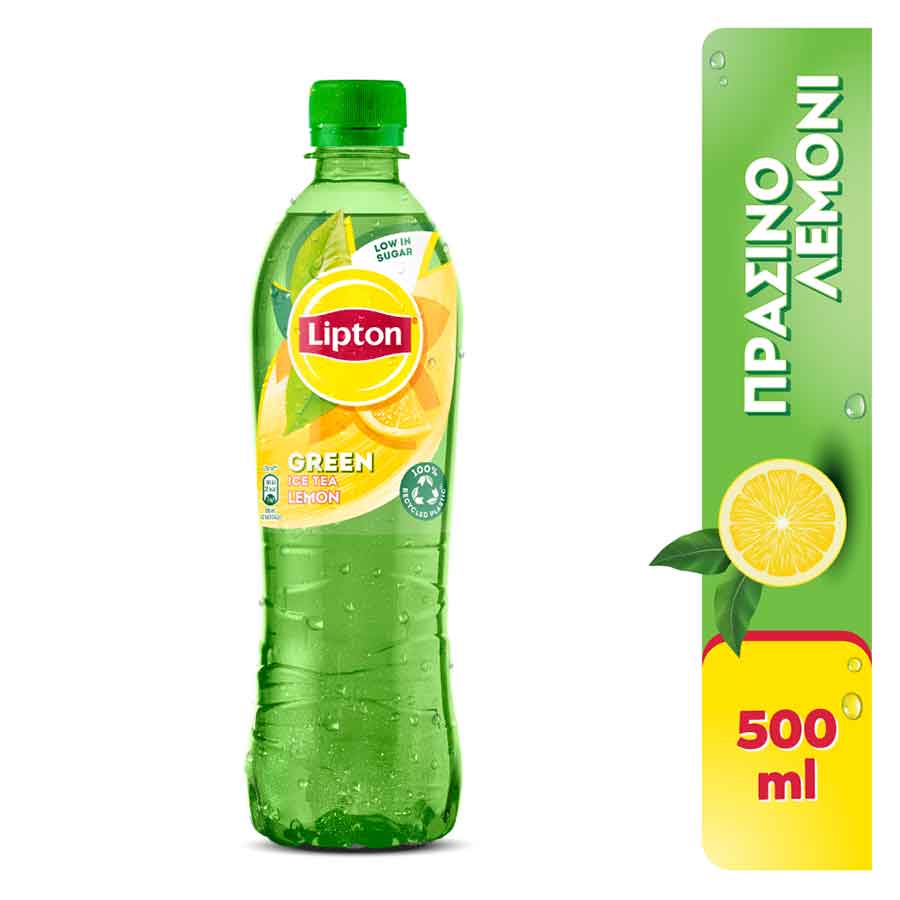 Lipton Κρύο Πράσινο Τσάι 500ml.