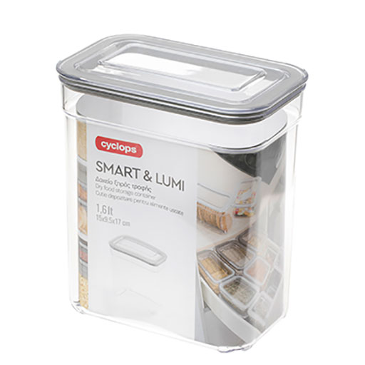 Cyclops Smart & Lumi Δοχείο Ξηράς Τροφής 1600ml.