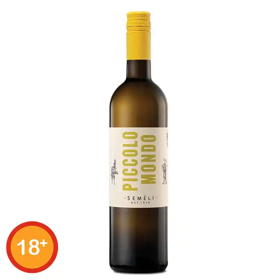 Piccolo Mondo Κρασί Λευκό Ημίγλυκο 750ml.