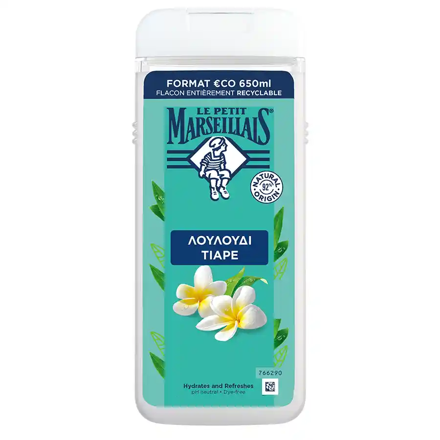 Le Petit Marseillais Αφρόλουτρο Λουλούδι Tiare 650ml.