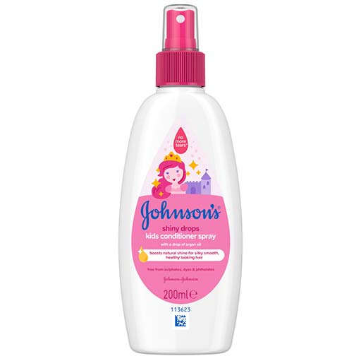 Johnson's Kids Shiny Drops Conditioner Σπρέι 200ml.