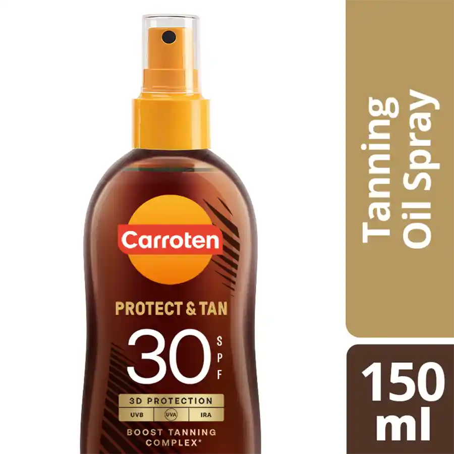 Carroten Body Oil Tan & Protect Σπρέι SPF30 150ml.