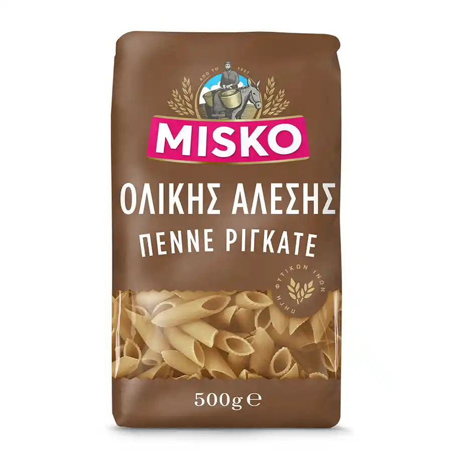 Misko Πέννε Ριγκάτε Ολικής Άλεσης 500γρ.