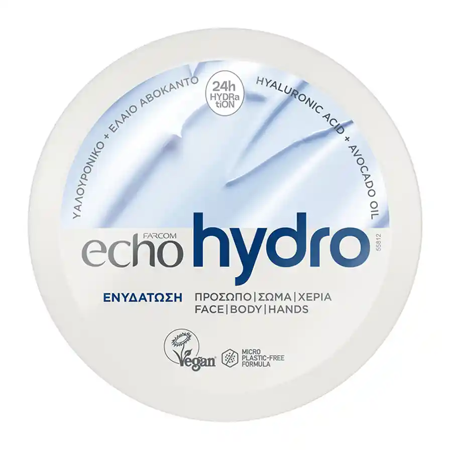 Farcom Echo Hydro Kρέμα Προσώπου Σώματος Χεριών 200ml.