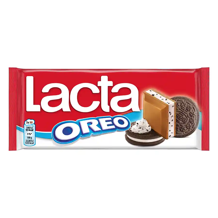 Lacta Σοκολάτα Cream N' Oreo 105γρ.