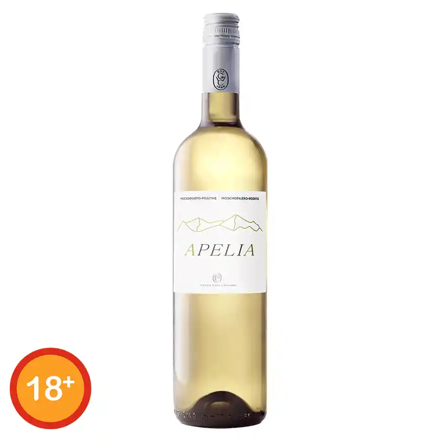 Apelia Κρασί Λευκό Ξηρό 750ml.