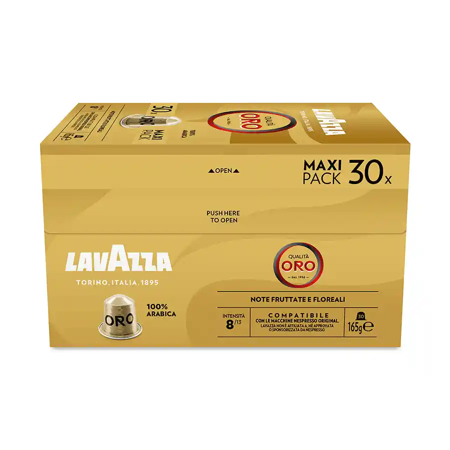 Lavazza Qualita Oro Καφές Espresso Σε Κάψουλες 30τεμ. 165γρ.