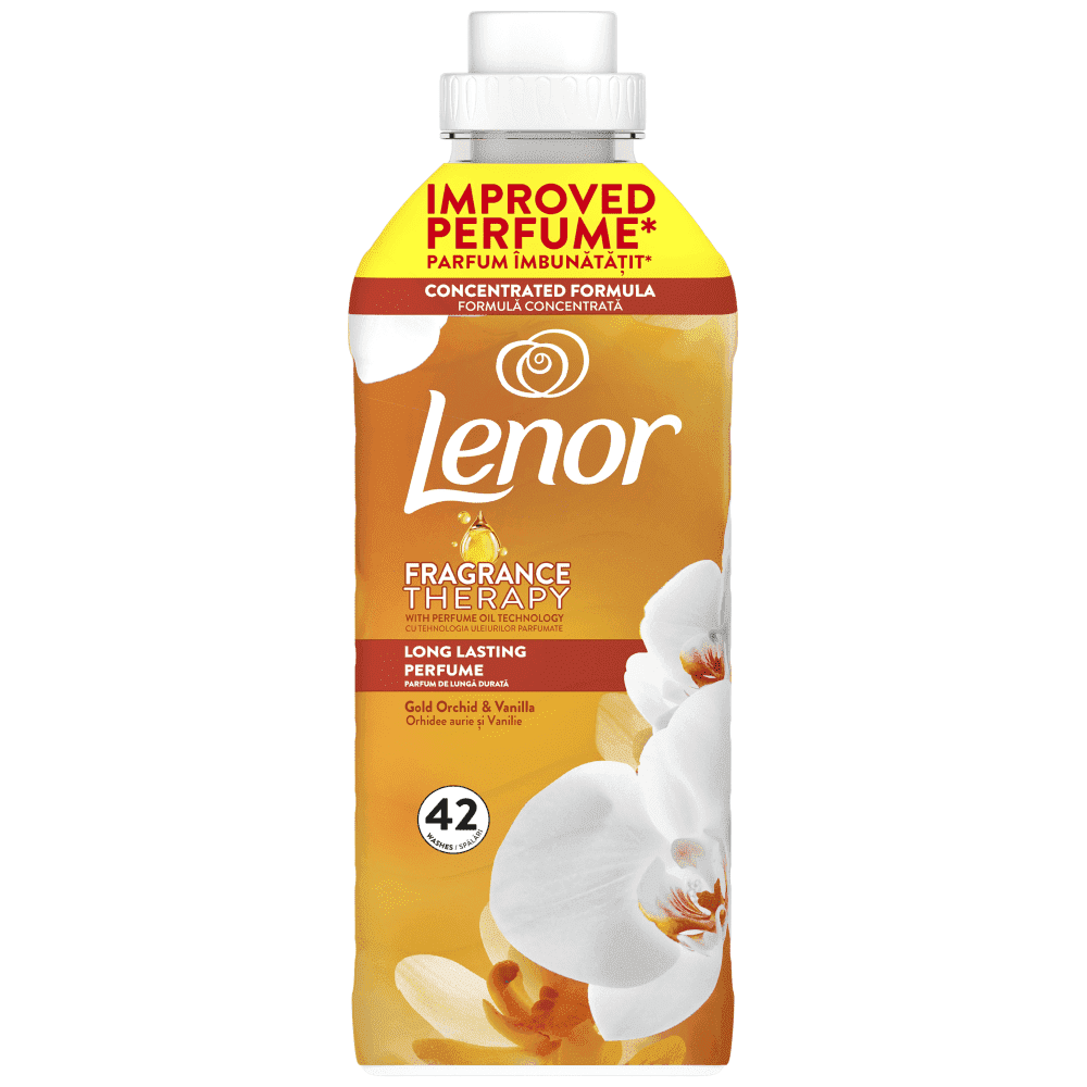 Lenor Μαλακτικό Ρούχων Joy Gold Orchid 42μεζ 800ml