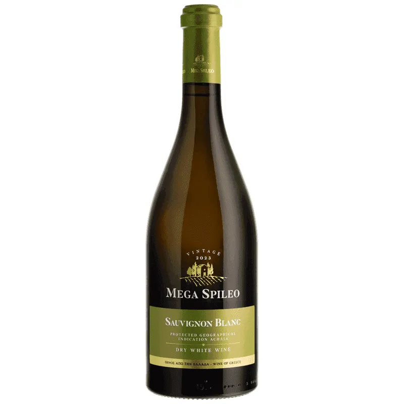 Μέγα Σπήλαιο Λευκός Sauvignon Ξηρός Οίνος 750ml