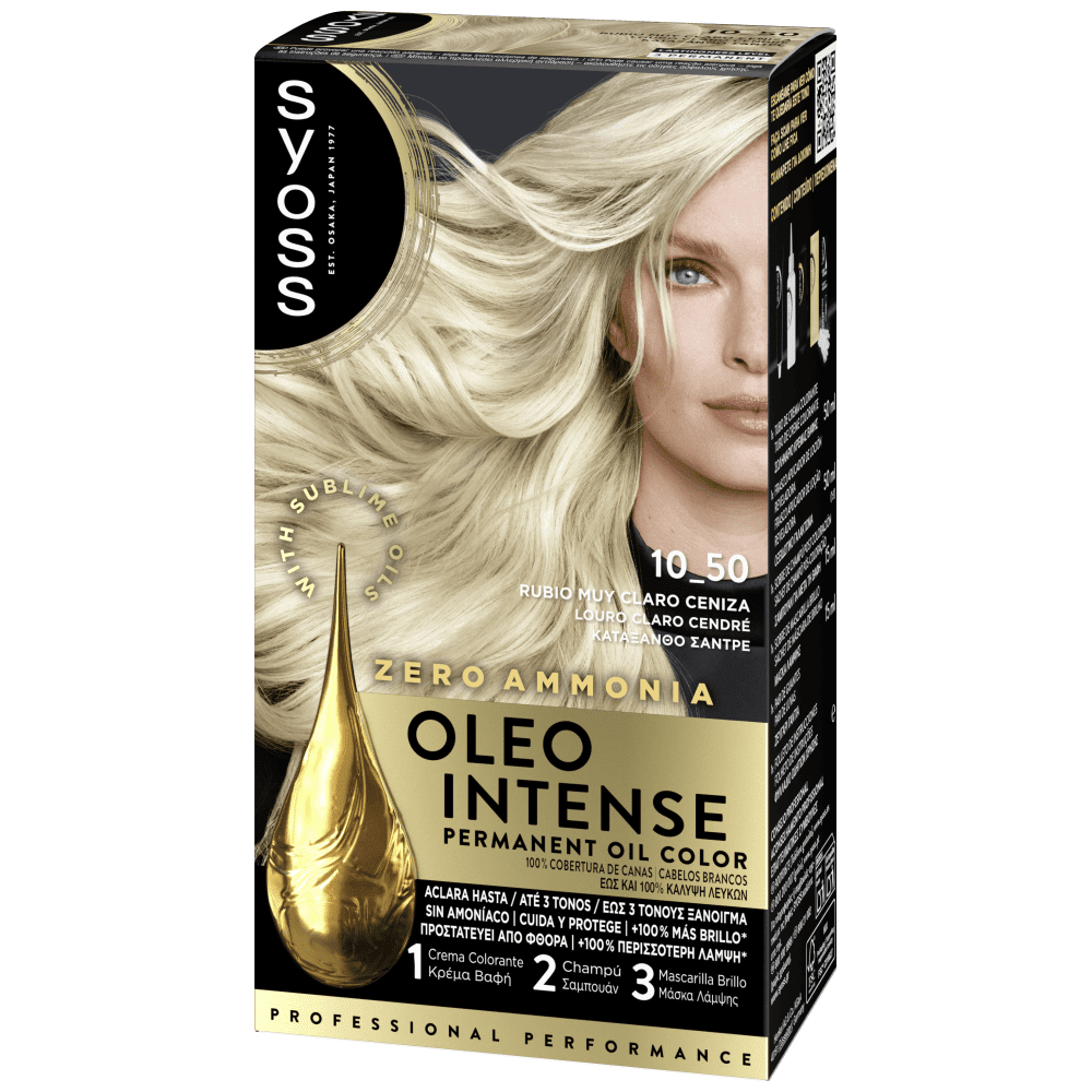 Syoss Oleo Intense Κατάξανθο Σαντρέ 10-50