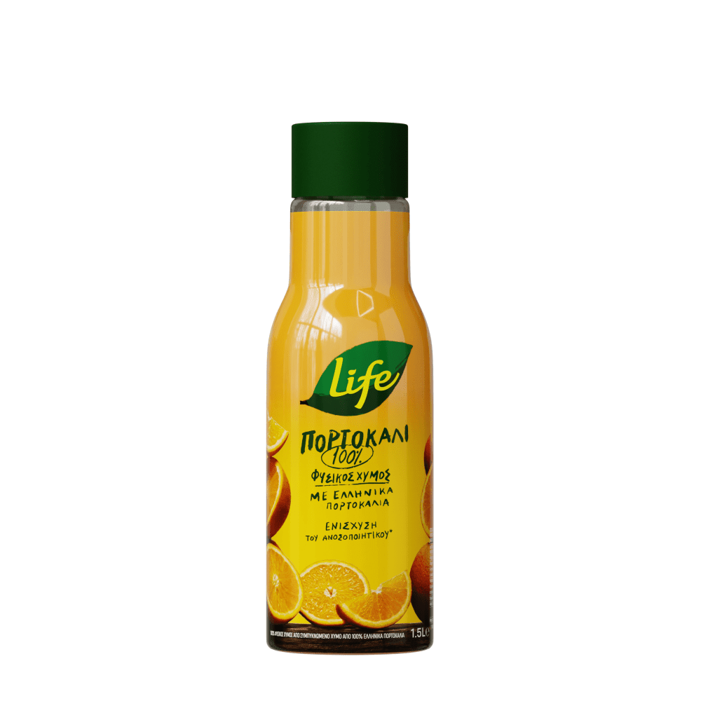 Life Χυμός Πορτοκάλι 1,5lt