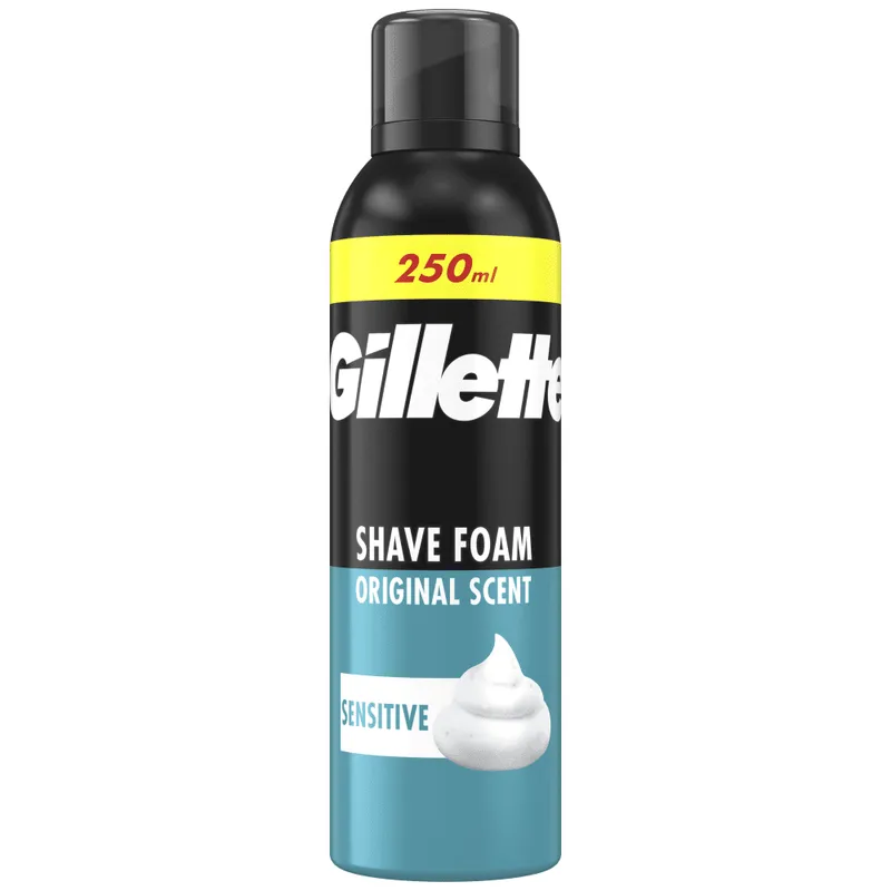 Gillette Series Αφρός Ξυρίσματος Sensitive 250ml