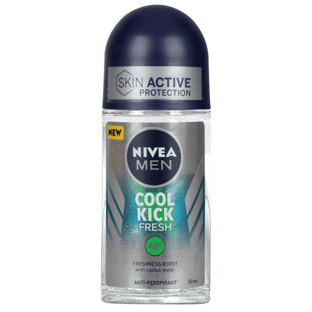Nivea Men Αποσμητικό Σώματος Cool Kick Fresh Roll - On 50ml