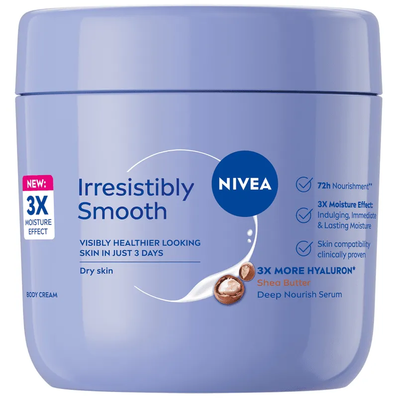 Nivea Body Irresistibly Smooth Cream 400ml