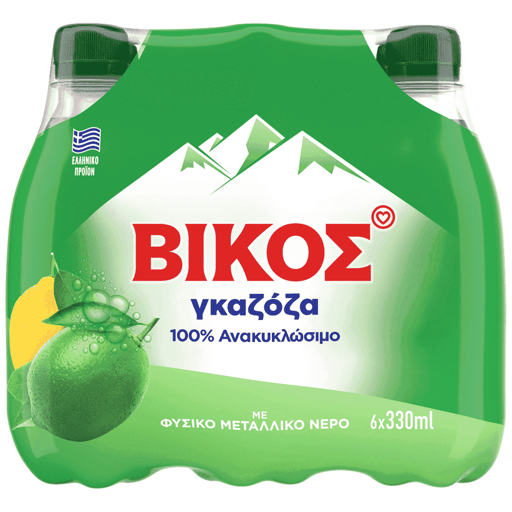 Βίκος Γκαζόζα 330ml 6τεμ