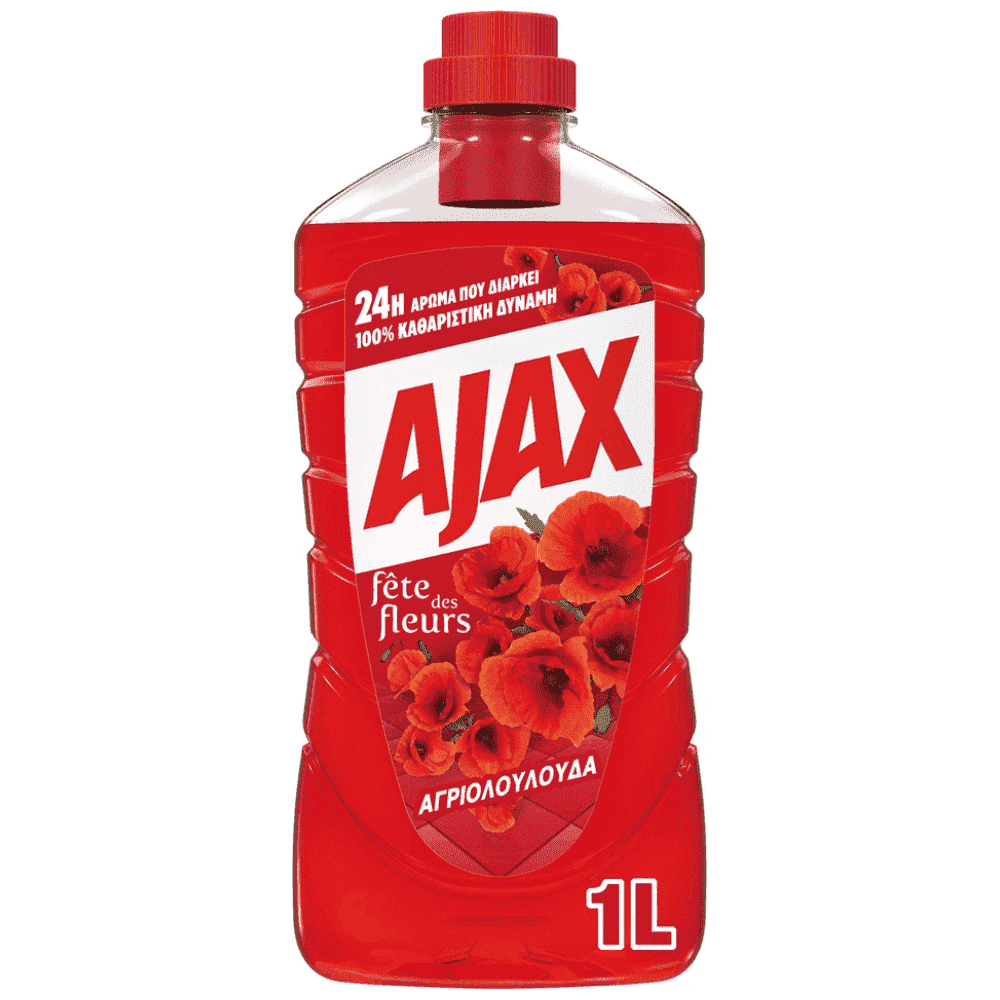 Ajax Αγριολούλουδα Υγρό Καθαριστικό Πατώματος 1000ml