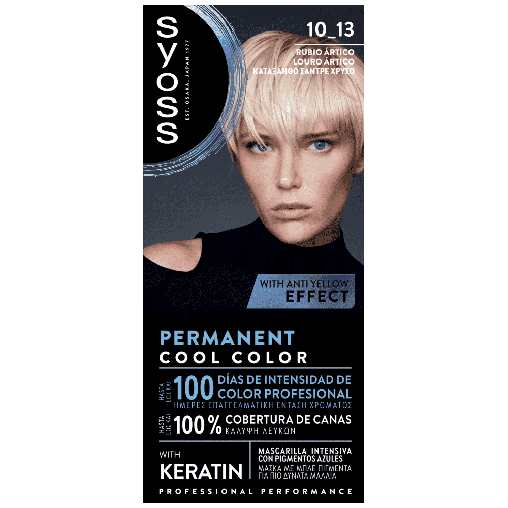 Syoss Color No 10-13 Κατάξανθο Σαντρέ Χρυσό 50ml