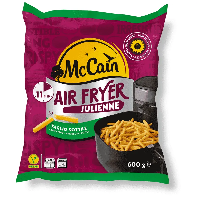 Mc Cain Πατάτες Airfryer Julienne Κατεψυγμένες 600gr
