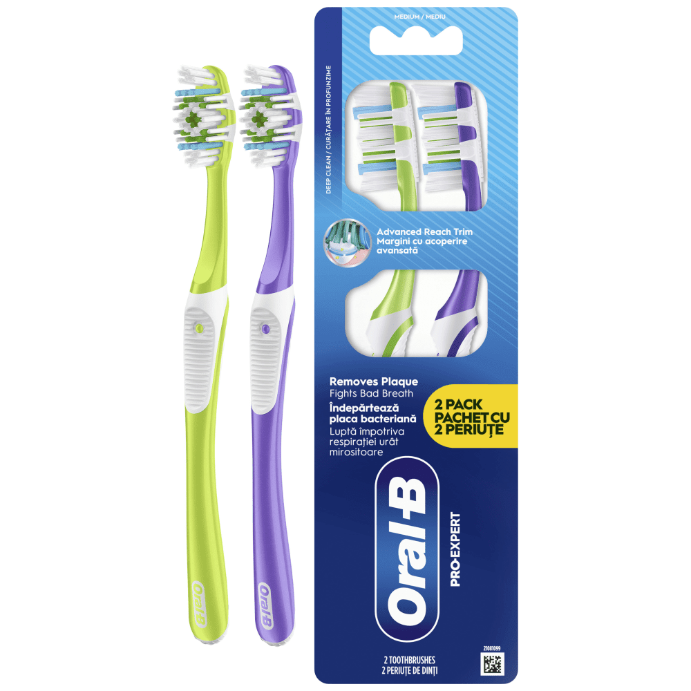 Oral-B Οδοντόβουρτσα Deep Clean 2τεμ