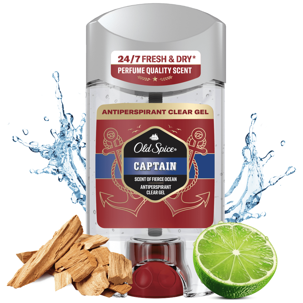 Old Spice Deo Captain Clear Gel 70ml