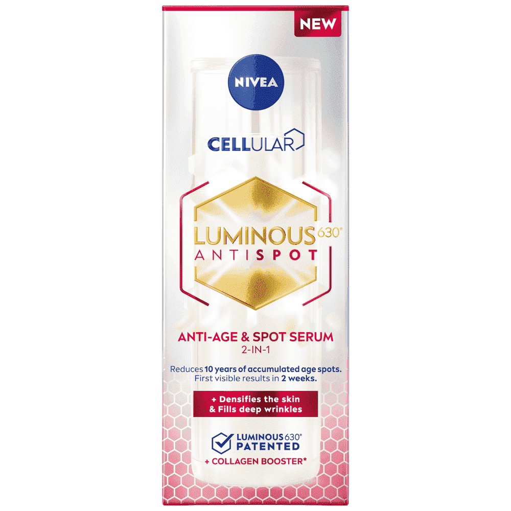Nivea Ορός Cellural Luminous Anti Age & Spot Serum 2 in 1 30ml